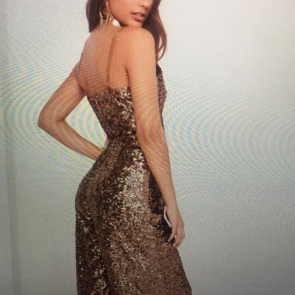 Pants - Sequin copper jumpsuit